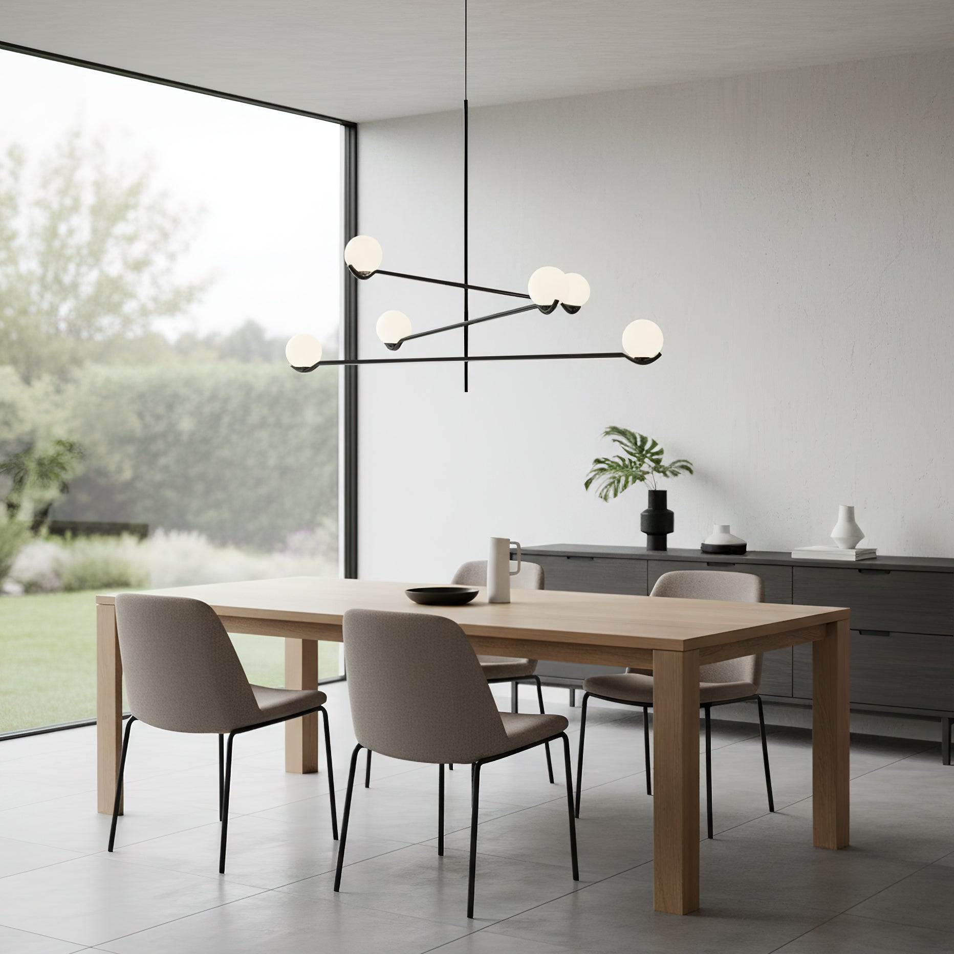 Langston Crystal Cascade Pendant