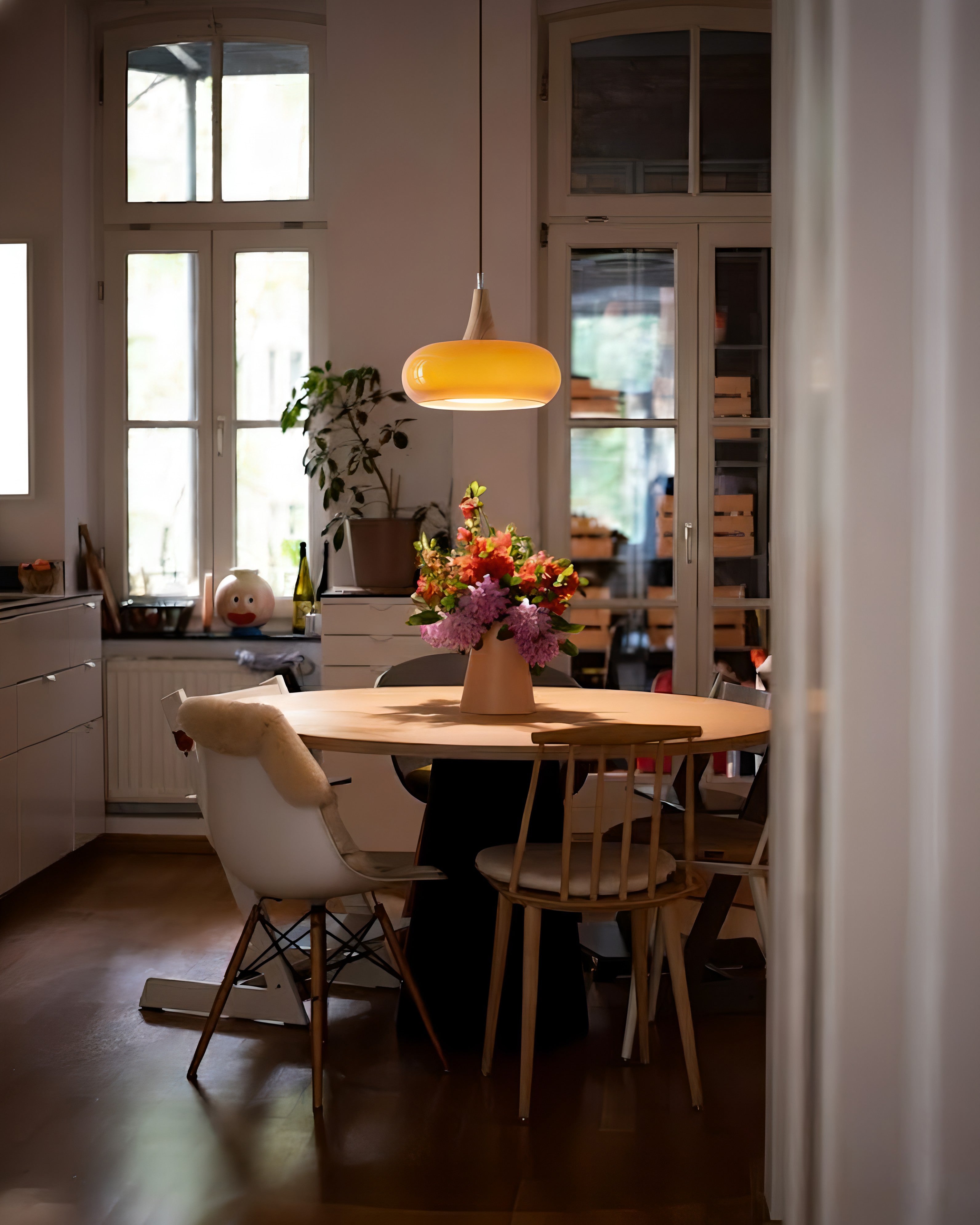 WINDSOR GLAZED CERAMIC PENDANT LUMINAIRE