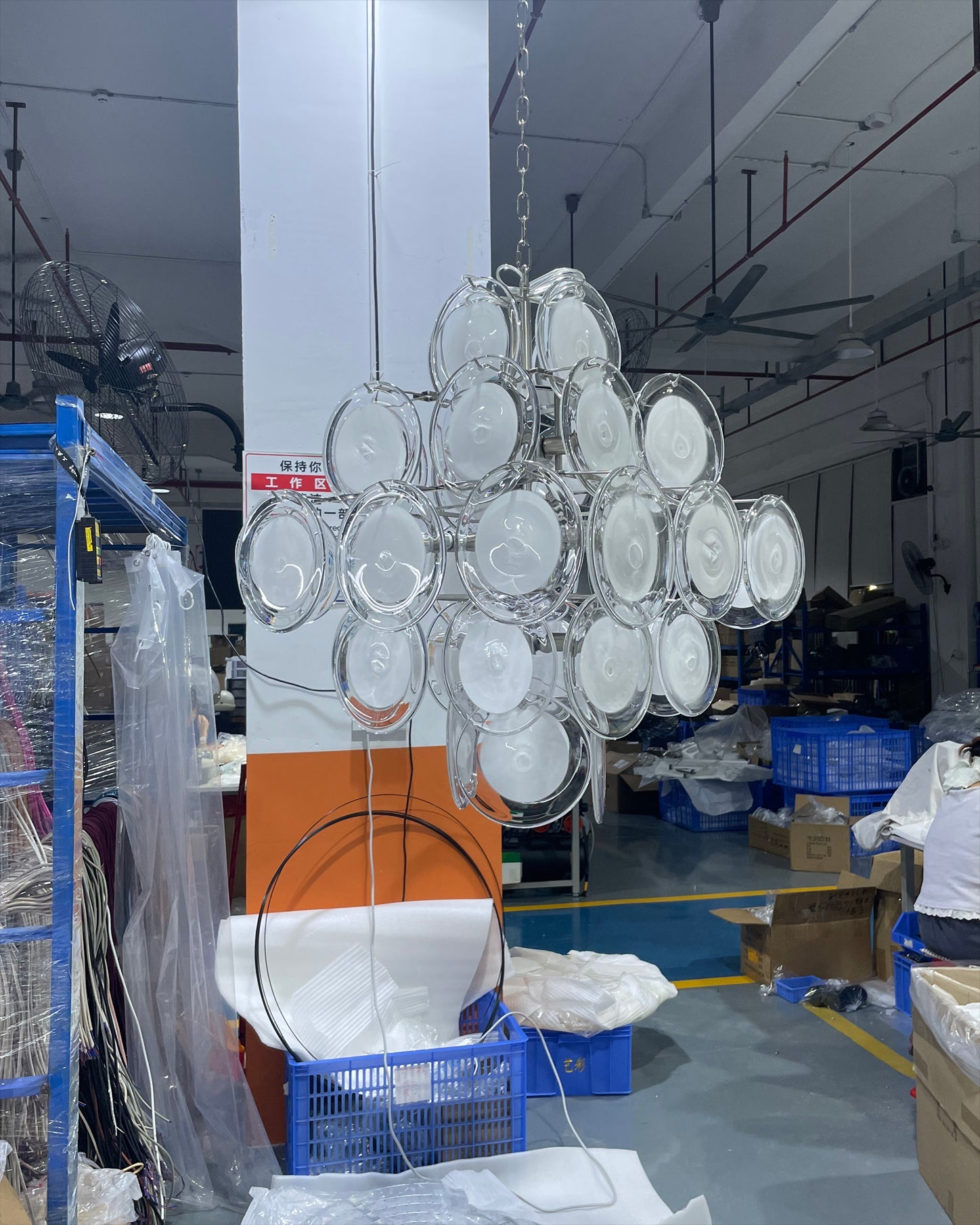 RAVENSHIRE CRYSTAL DROPLET LUMINAIRE