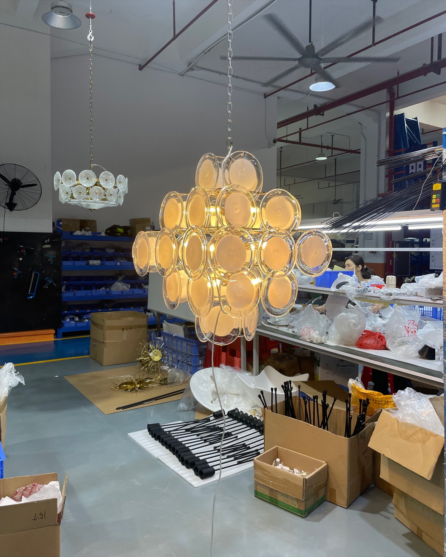 RAVENSHIRE CRYSTAL DROPLET LUMINAIRE