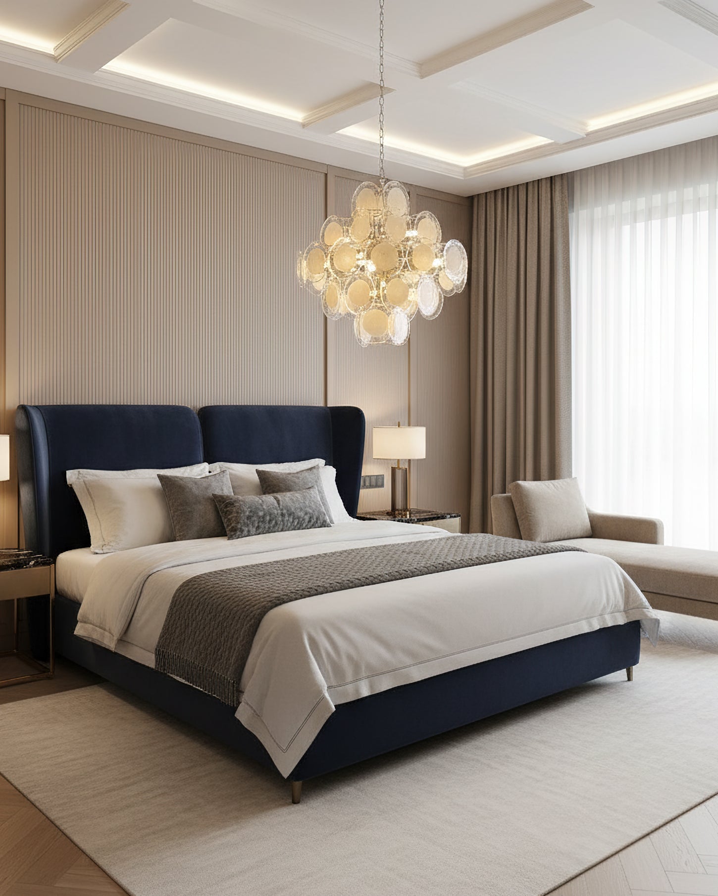 RAVENSHIRE CRYSTAL DROPLET LUMINAIRE