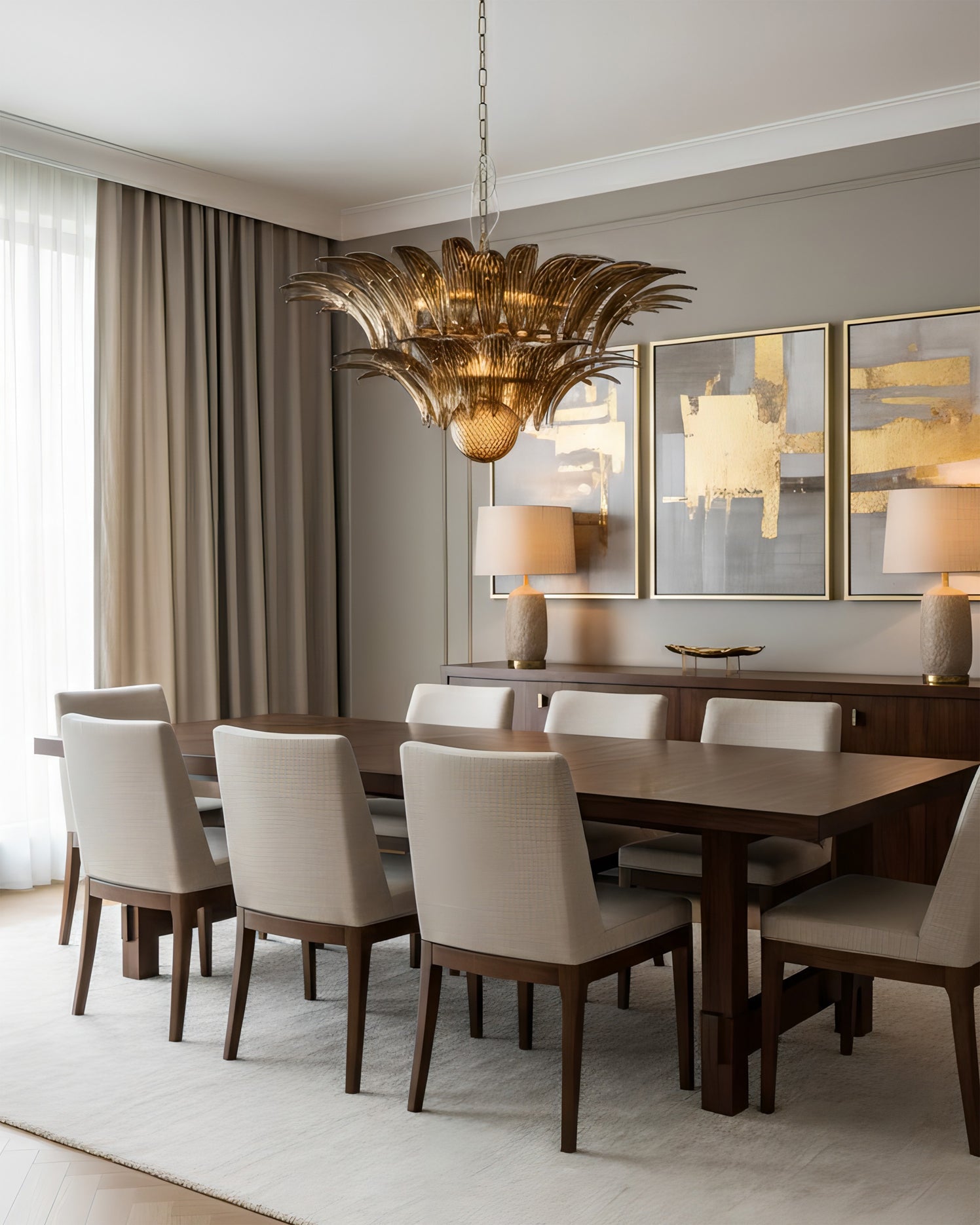 VANDERBILT ORBILLION CEILING LIGHT