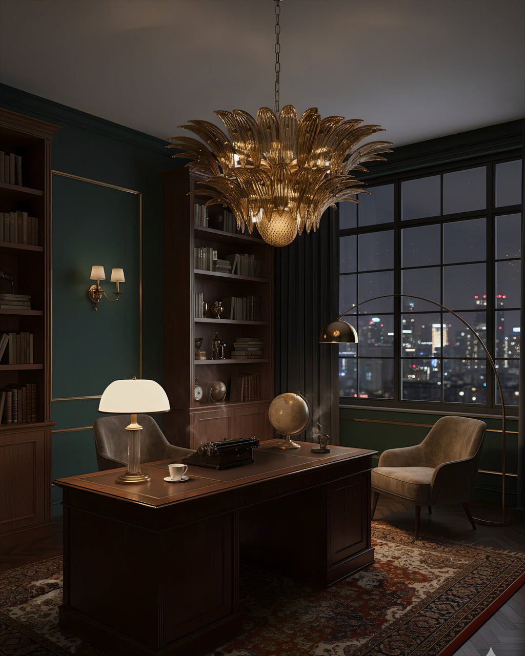 VANDERBILT ORBILLION CEILING LIGHT