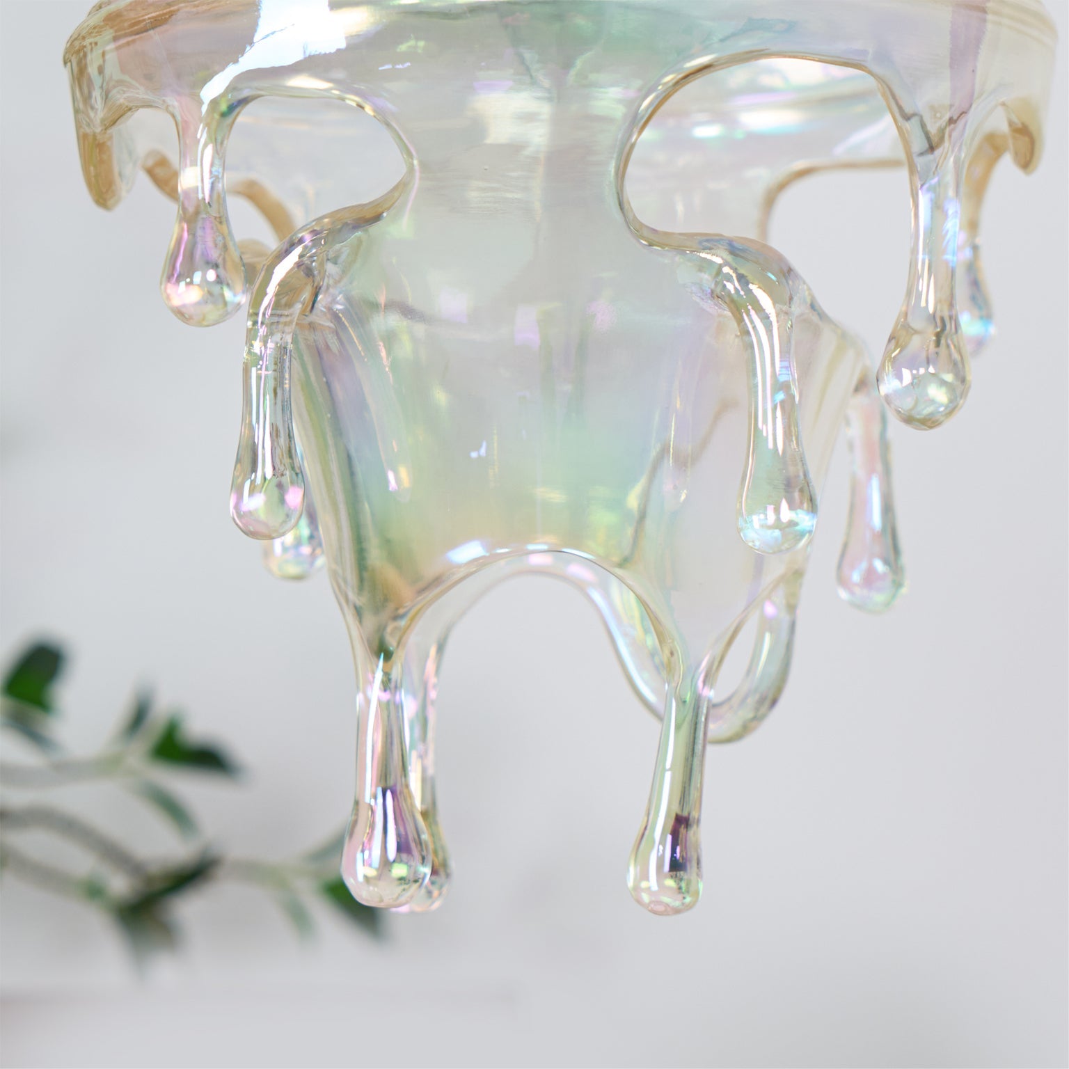 RIVERTIDE AQUA RESIN HANGING LANTERN