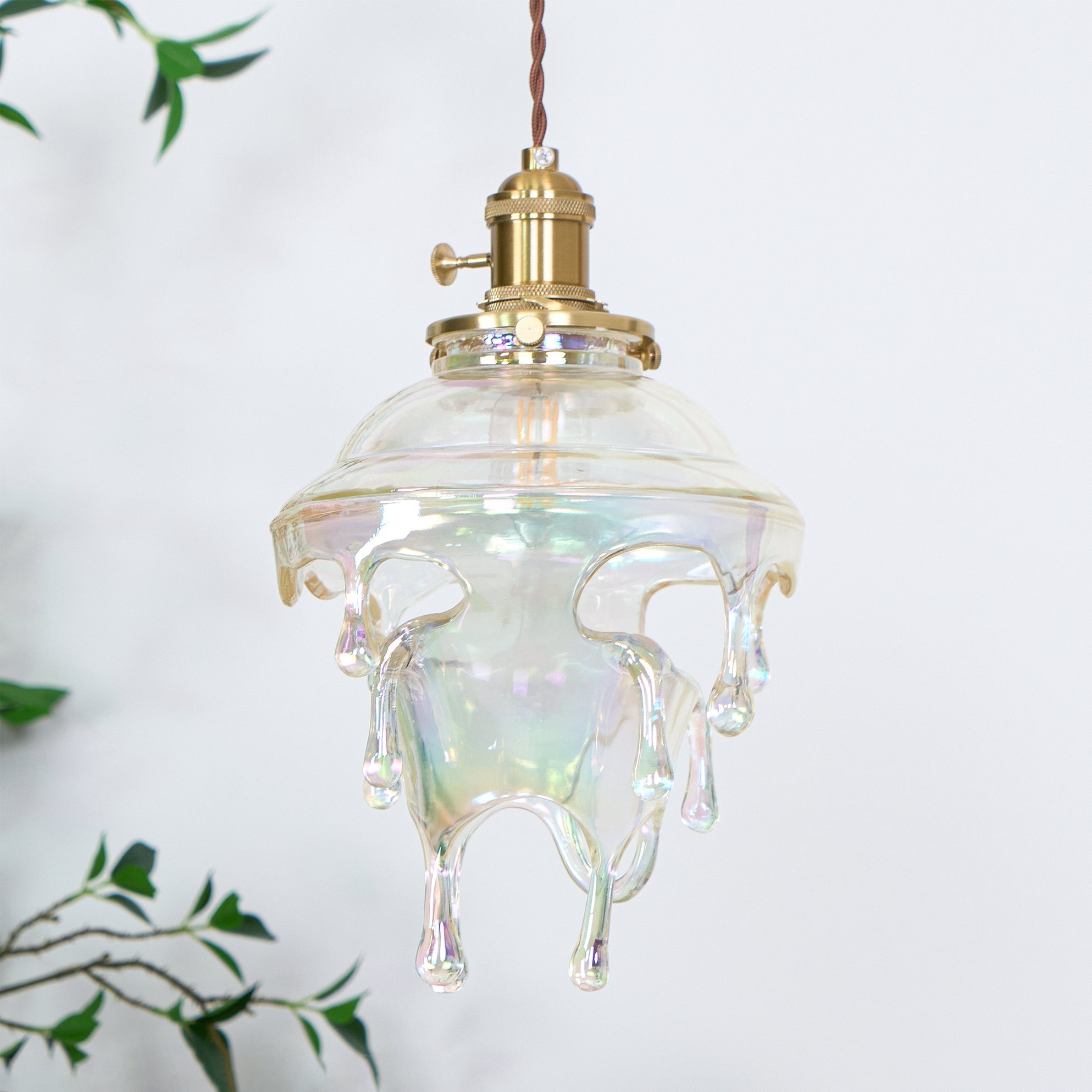 RIVERTIDE AQUA RESIN HANGING LANTERN