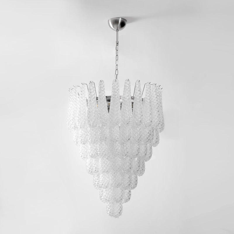 WINDSOR FROSTED CRYSTAL DROPLET LUMINAIRE