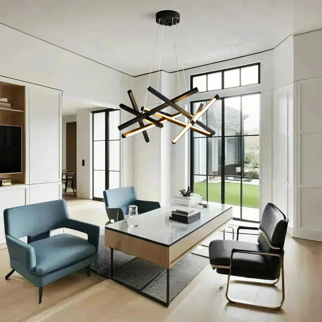 WINTERBOURNE ASTRAL 8-BULB CEILING CHANDELIER