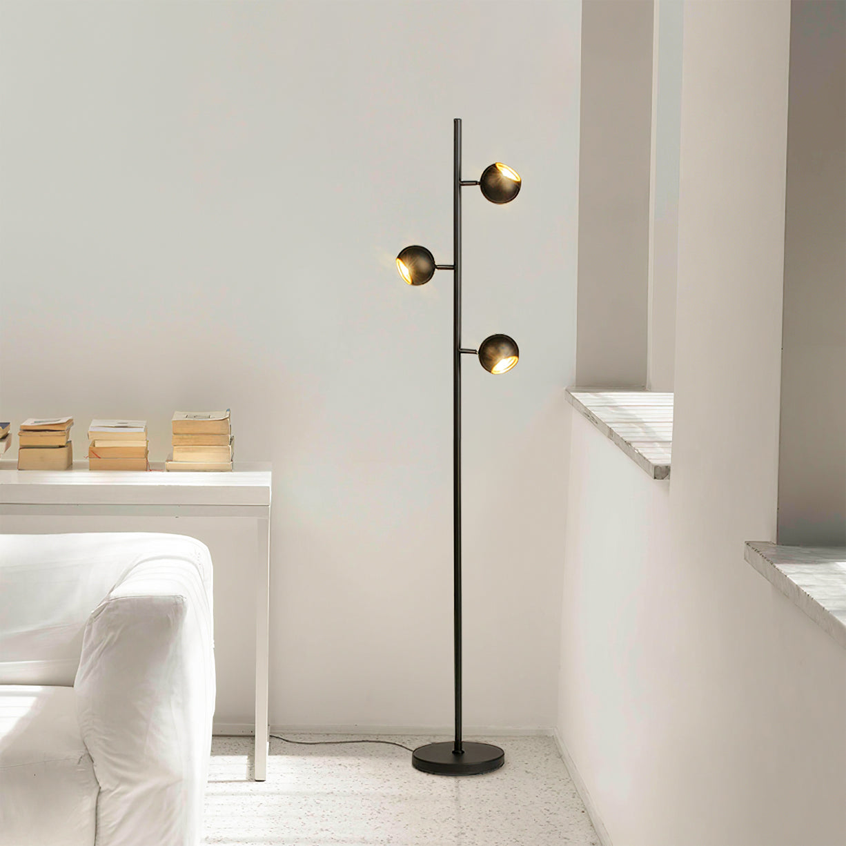 WINTHROP TALL LANTERN FLOOR LIGHT