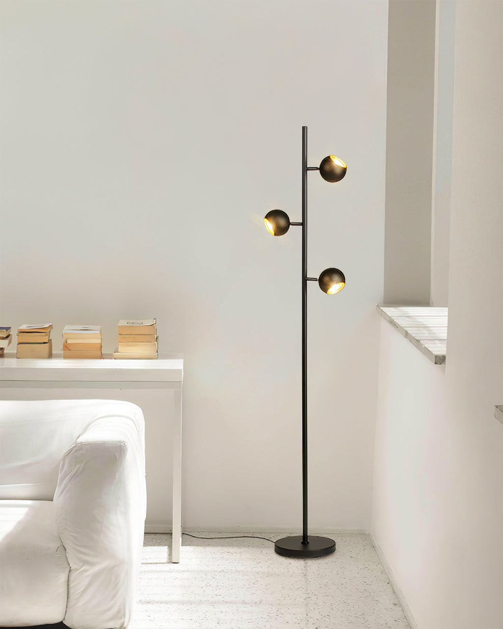 WINTHROP TALL LANTERN FLOOR LIGHT
