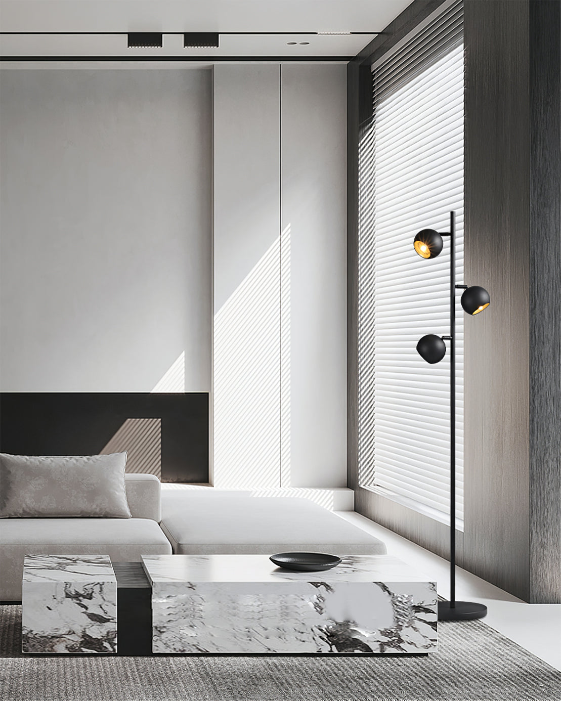 WINTHROP TALL LANTERN FLOOR LIGHT