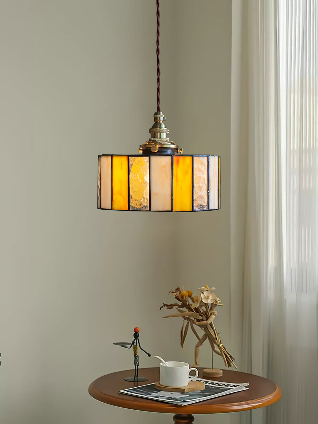 BRYNMAWR CRYSTAL DROPLET HANGING LANTERN