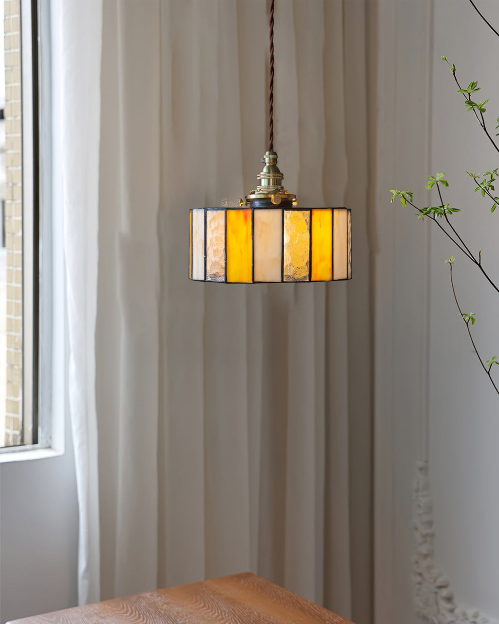 BRYNMAWR CRYSTAL DROPLET HANGING LANTERN