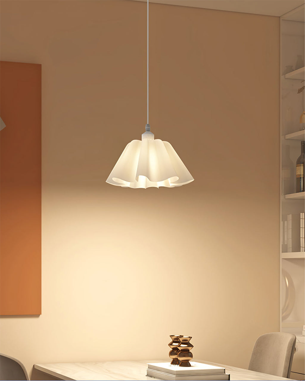 WINTERBOURNE FOLDED SHADE PENDANT LIGHT