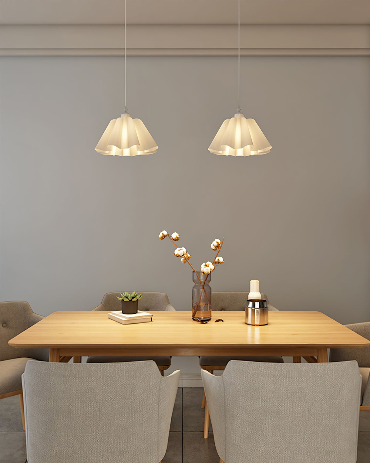 WINTERBOURNE FOLDED SHADE PENDANT LIGHT