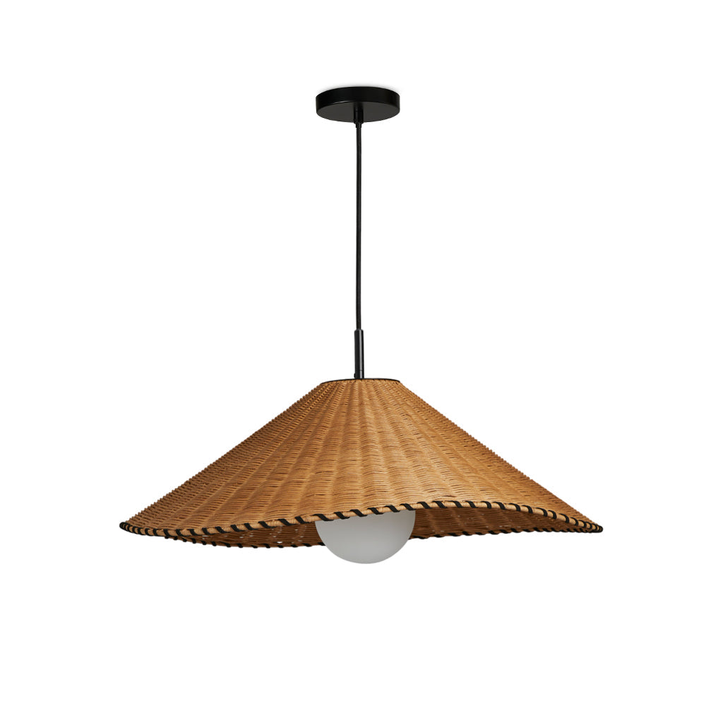 WINTERBOURNE CRYSTAL DRUM PENDANT