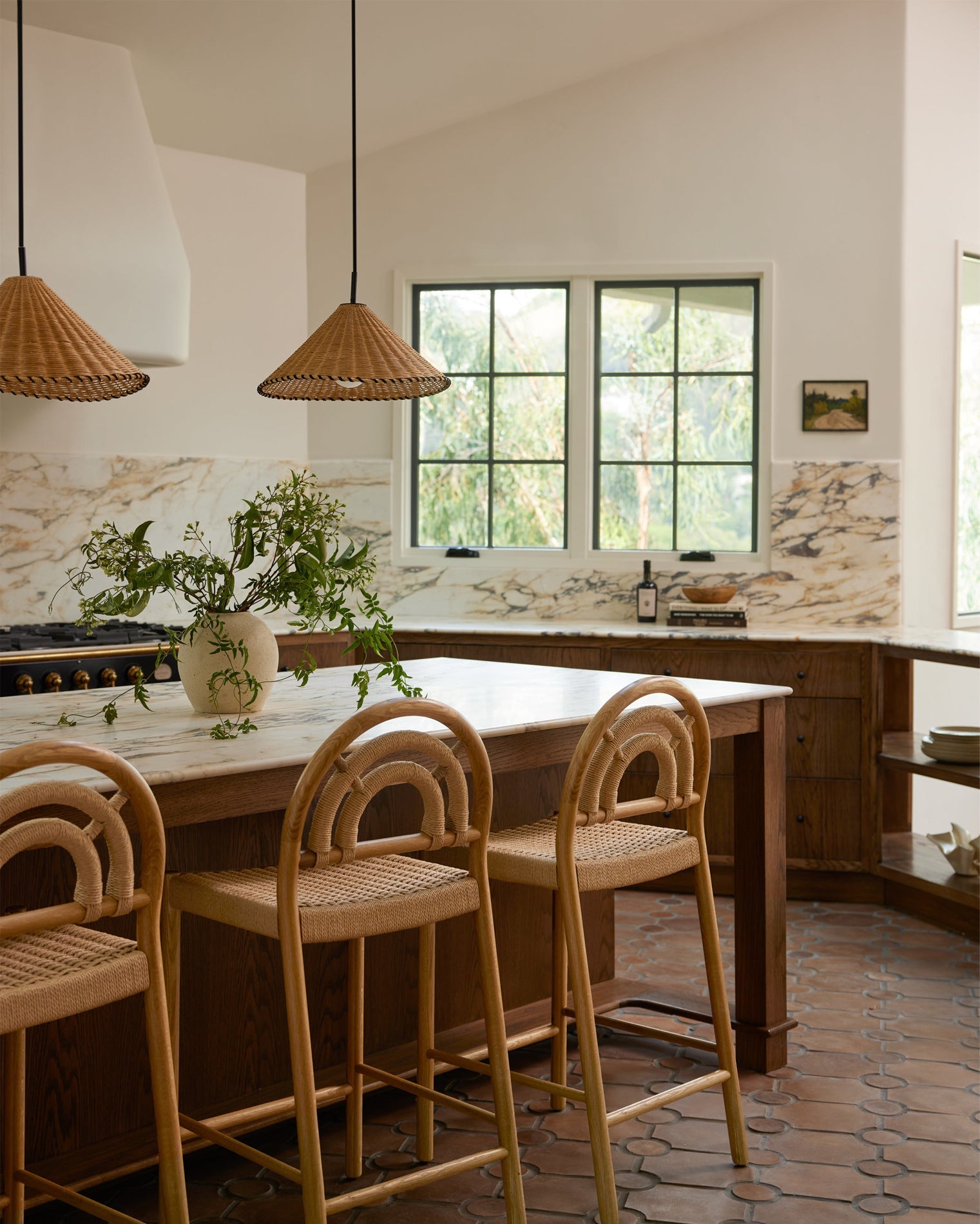 WINTERBOURNE CRYSTAL DRUM PENDANT