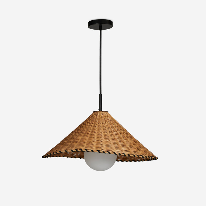 WINTERBOURNE CRYSTAL DRUM PENDANT