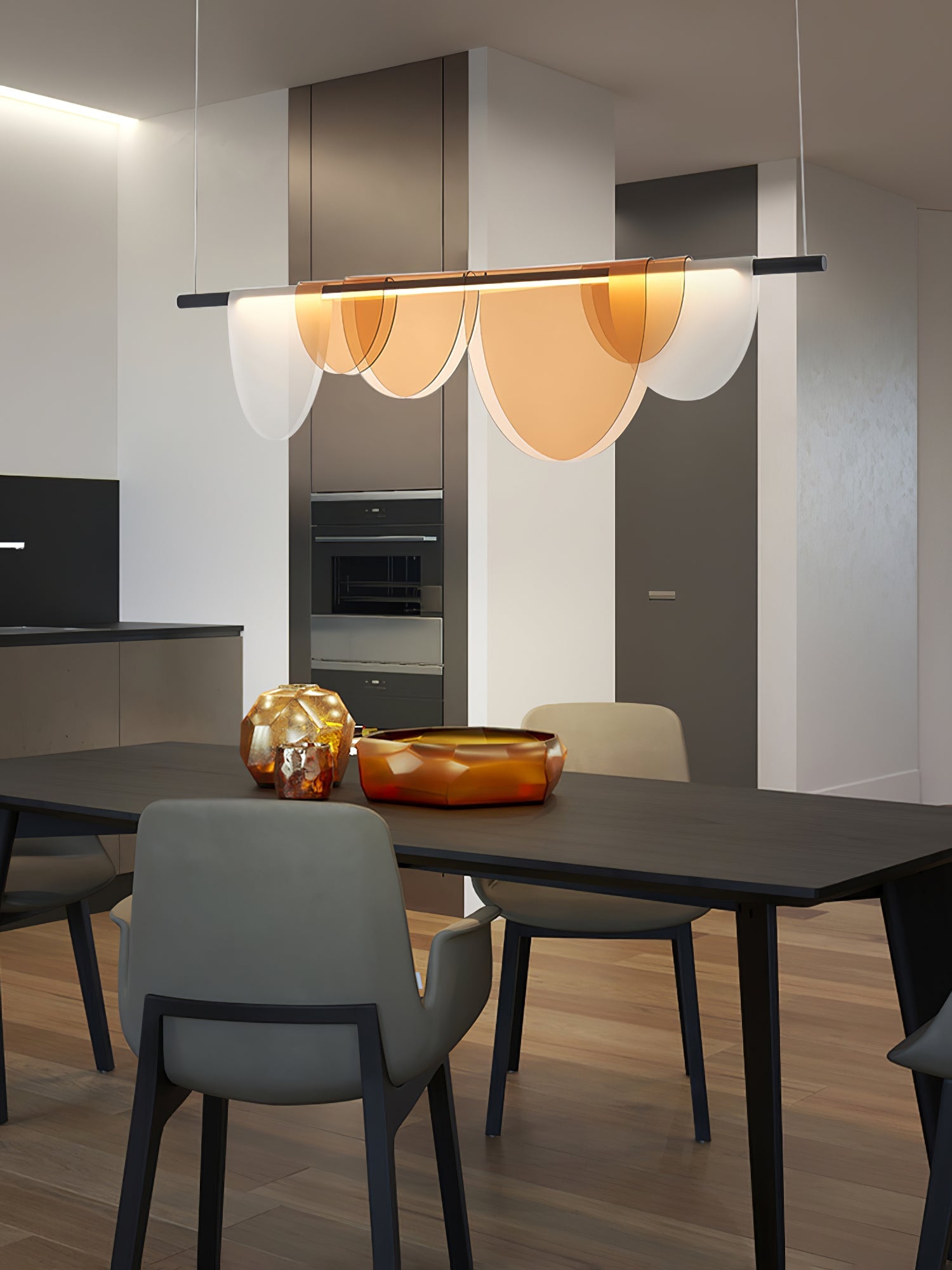 WINTHORPE MODERN STRIP PENDANT LIGHT