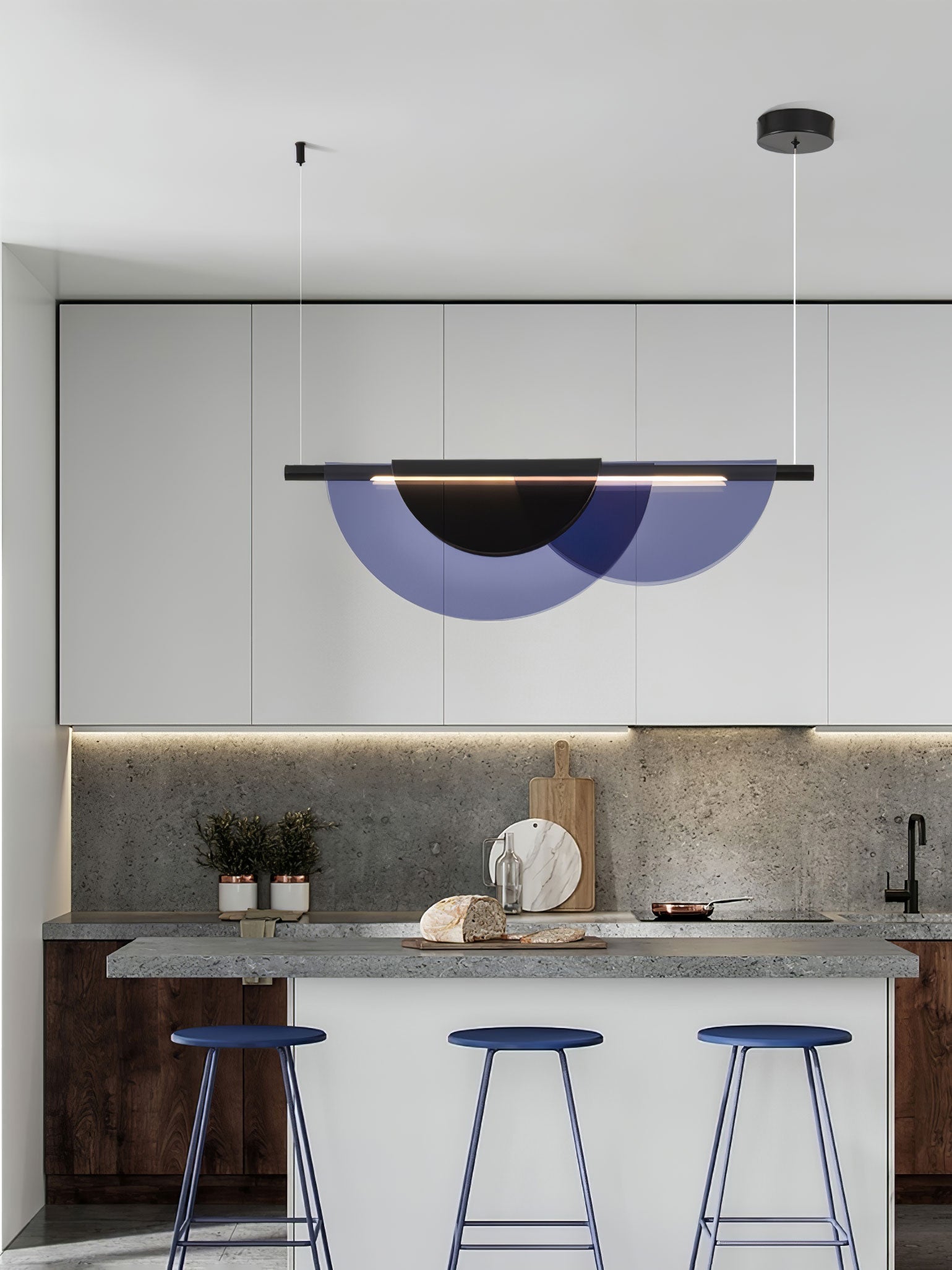 WINTHORPE MODERN STRIP PENDANT LIGHT