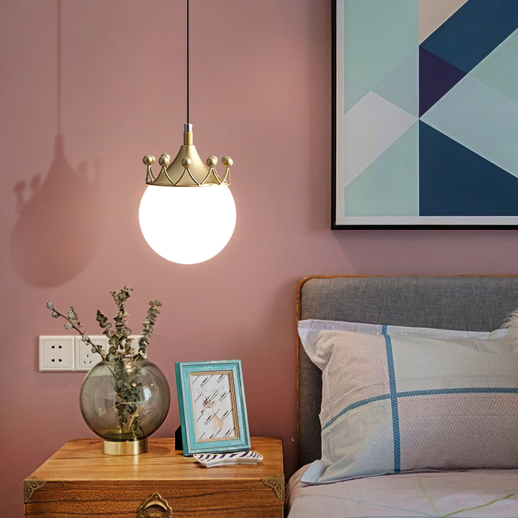 CHISWICK HANGING GLASS ORB LIGHT