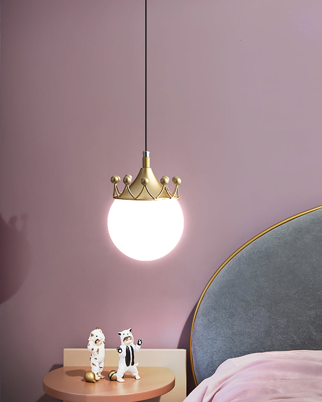 CHISWICK HANGING GLASS ORB LIGHT