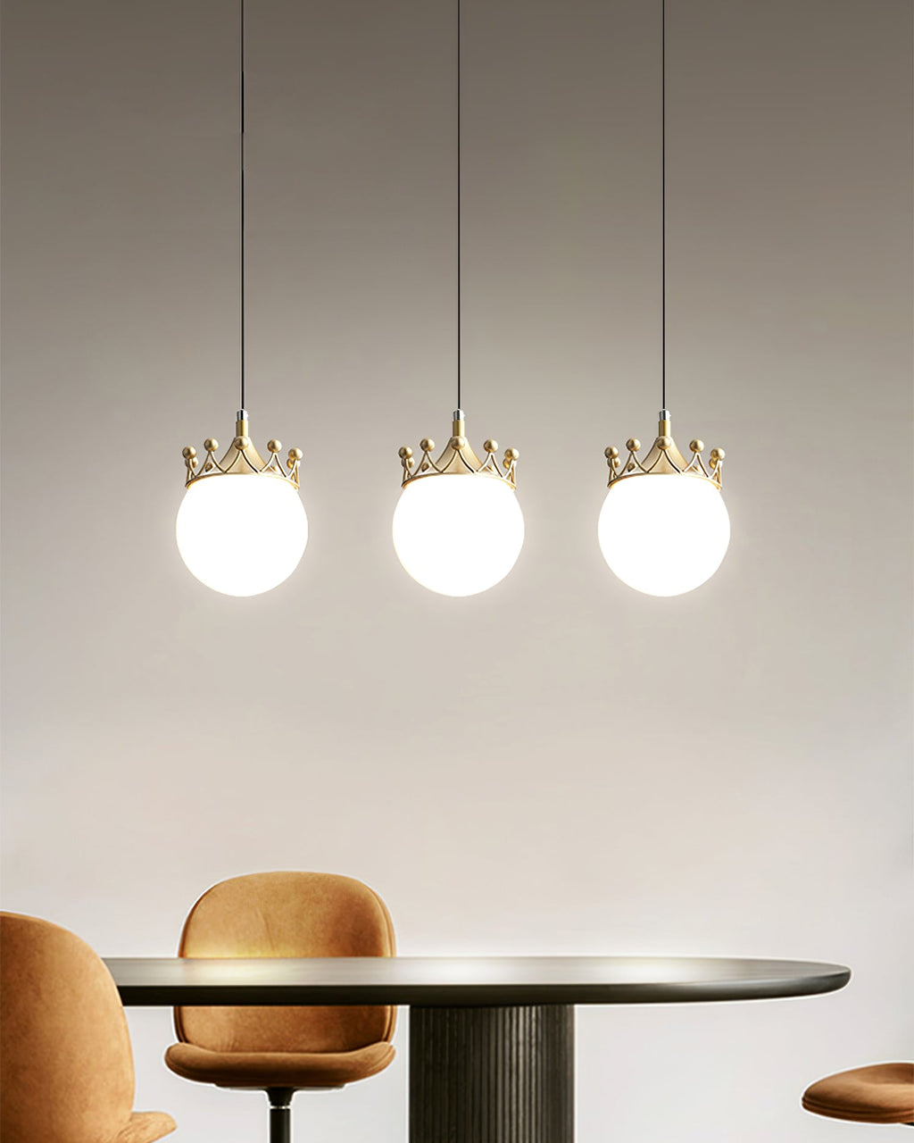 CHISWICK HANGING GLASS ORB LIGHT