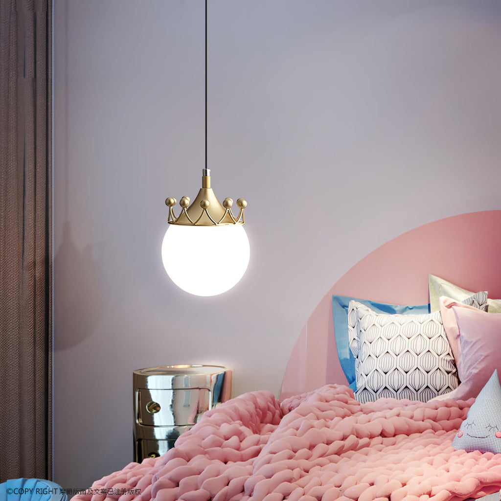 CHISWICK HANGING GLASS ORB LIGHT