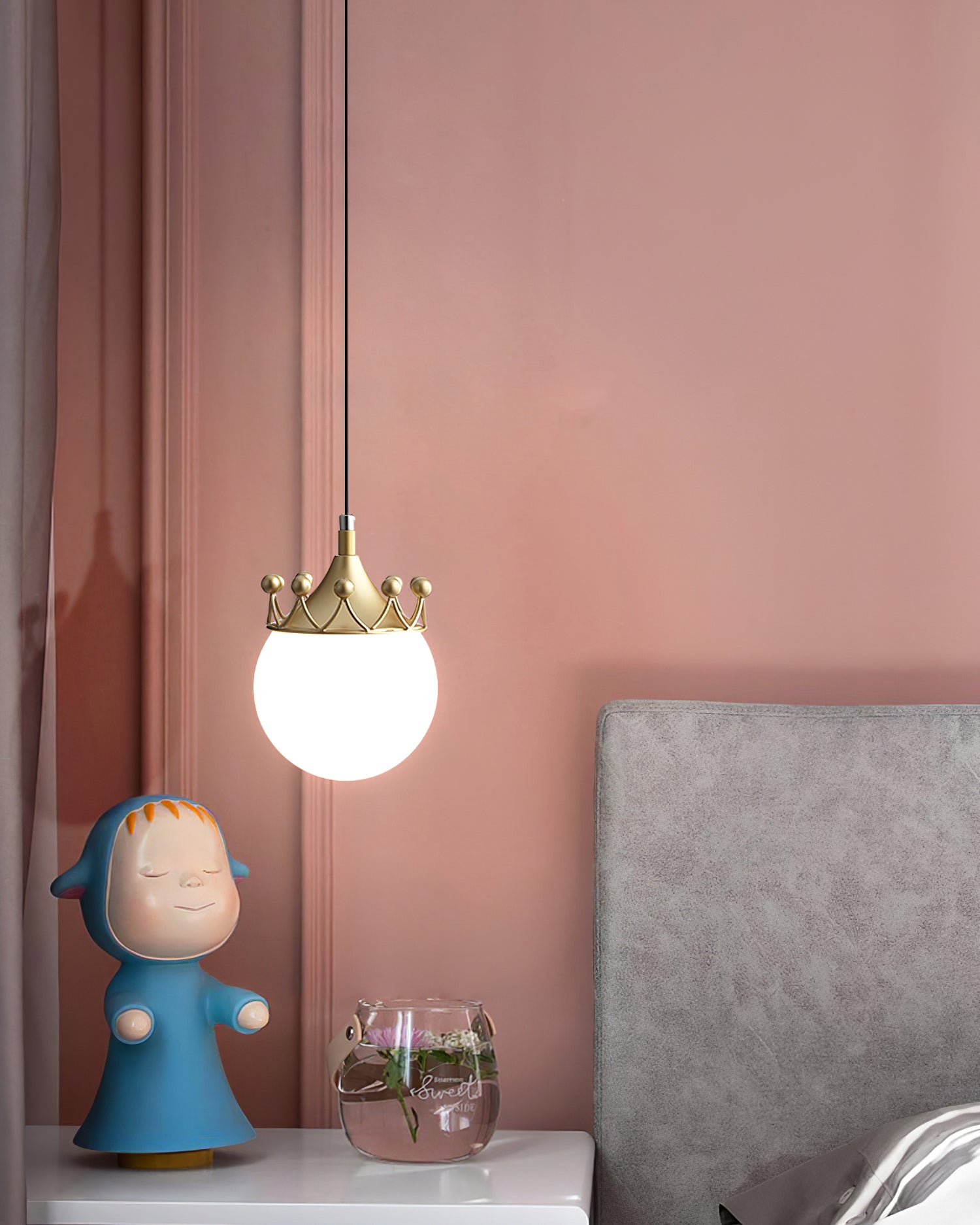CHISWICK HANGING GLASS ORB LIGHT