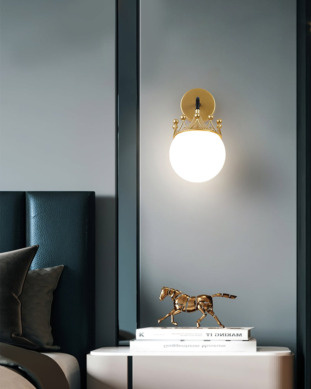 FENWICK IVORY TAPERED WALL SCONCE