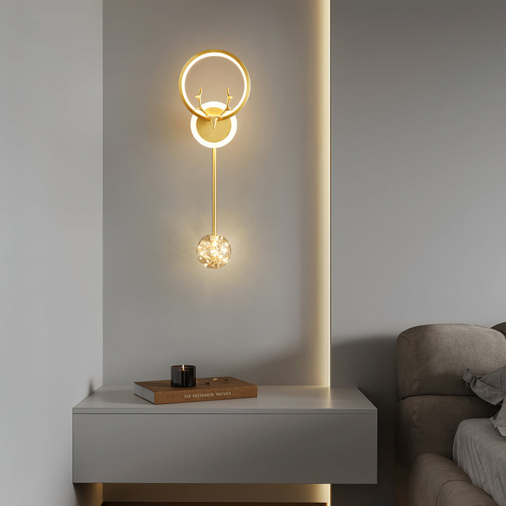 FENWICK IVORY GLOW WALL SCONCE