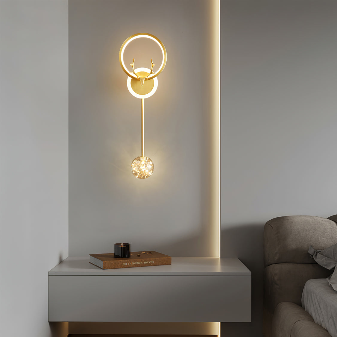 FENWICK IVORY GLOW WALL SCONCE