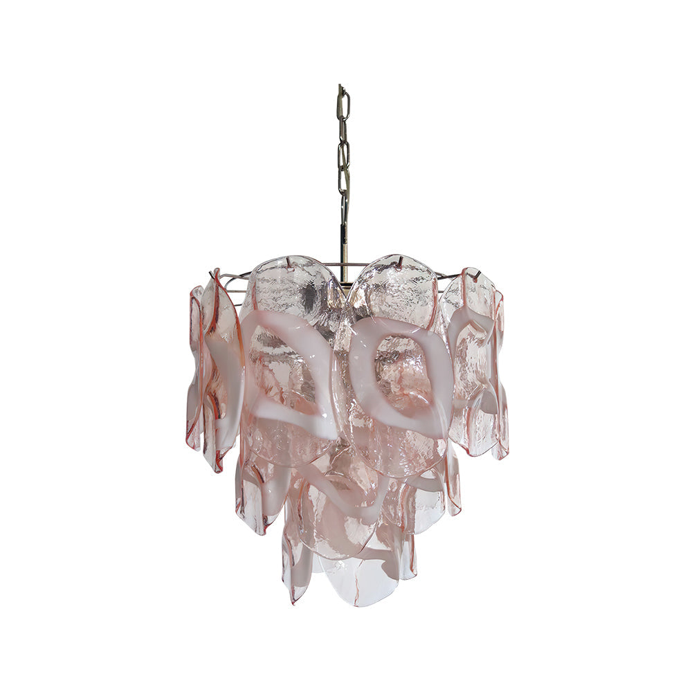 Rosalind Blush Crystal Pendant Light