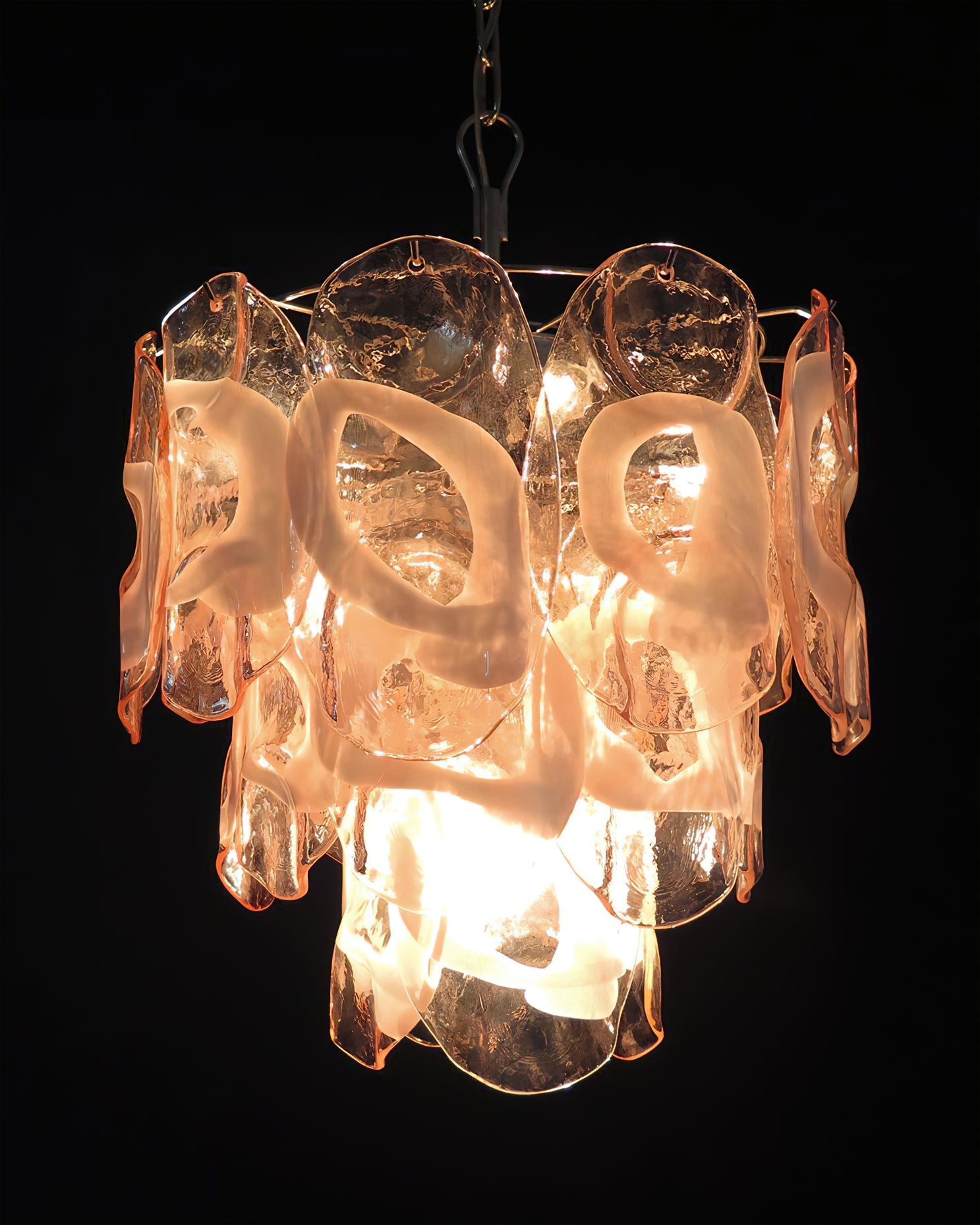 Rosalind Blush Crystal Pendant Light