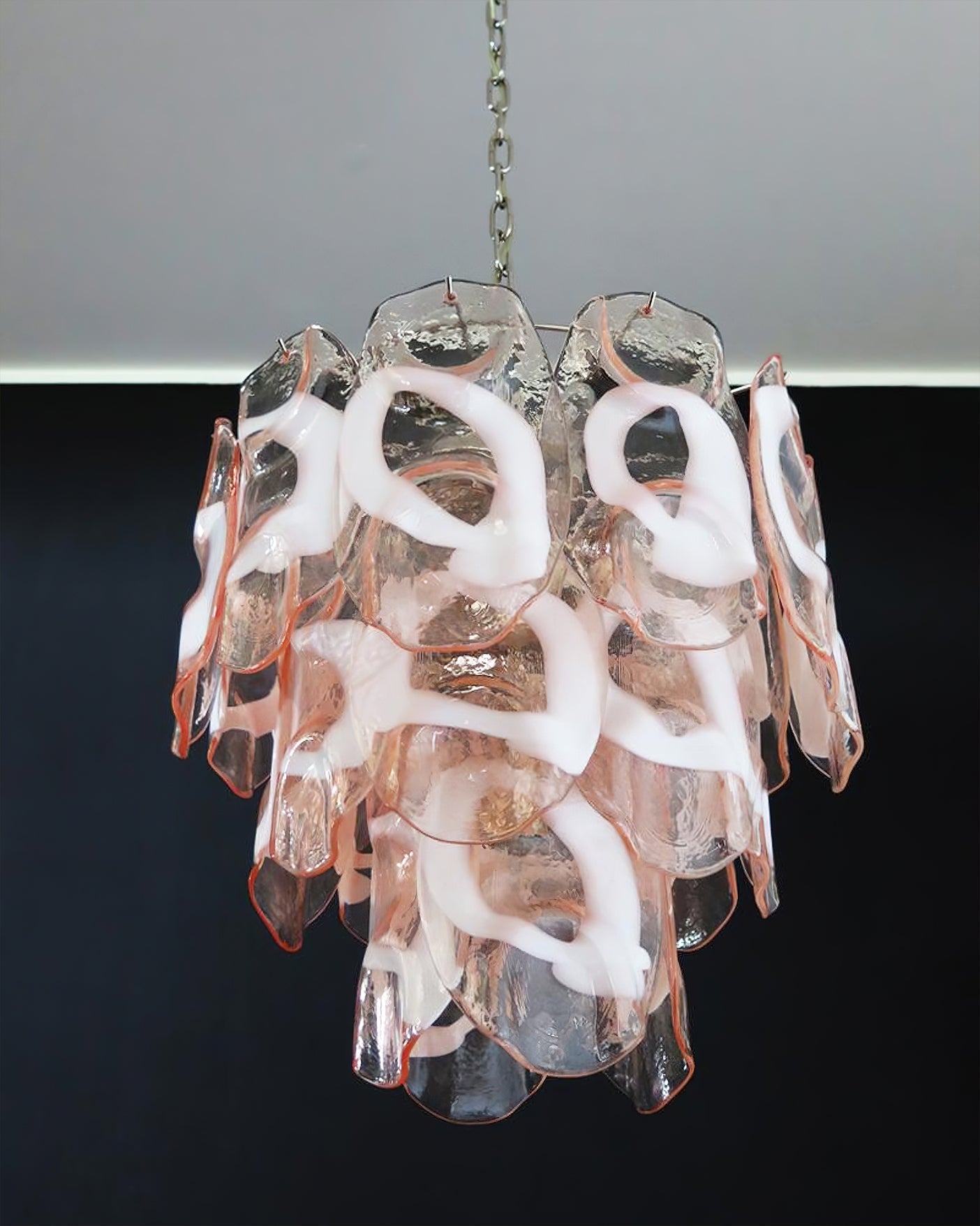 Rosalind Blush Crystal Pendant Light