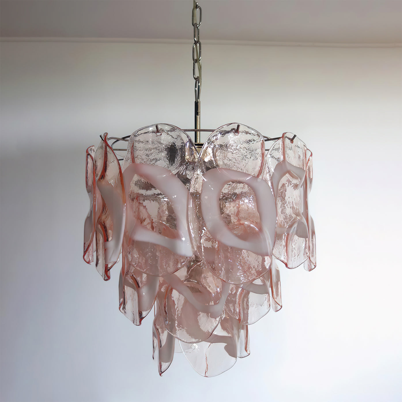 Rosalind Blush Crystal Pendant Light