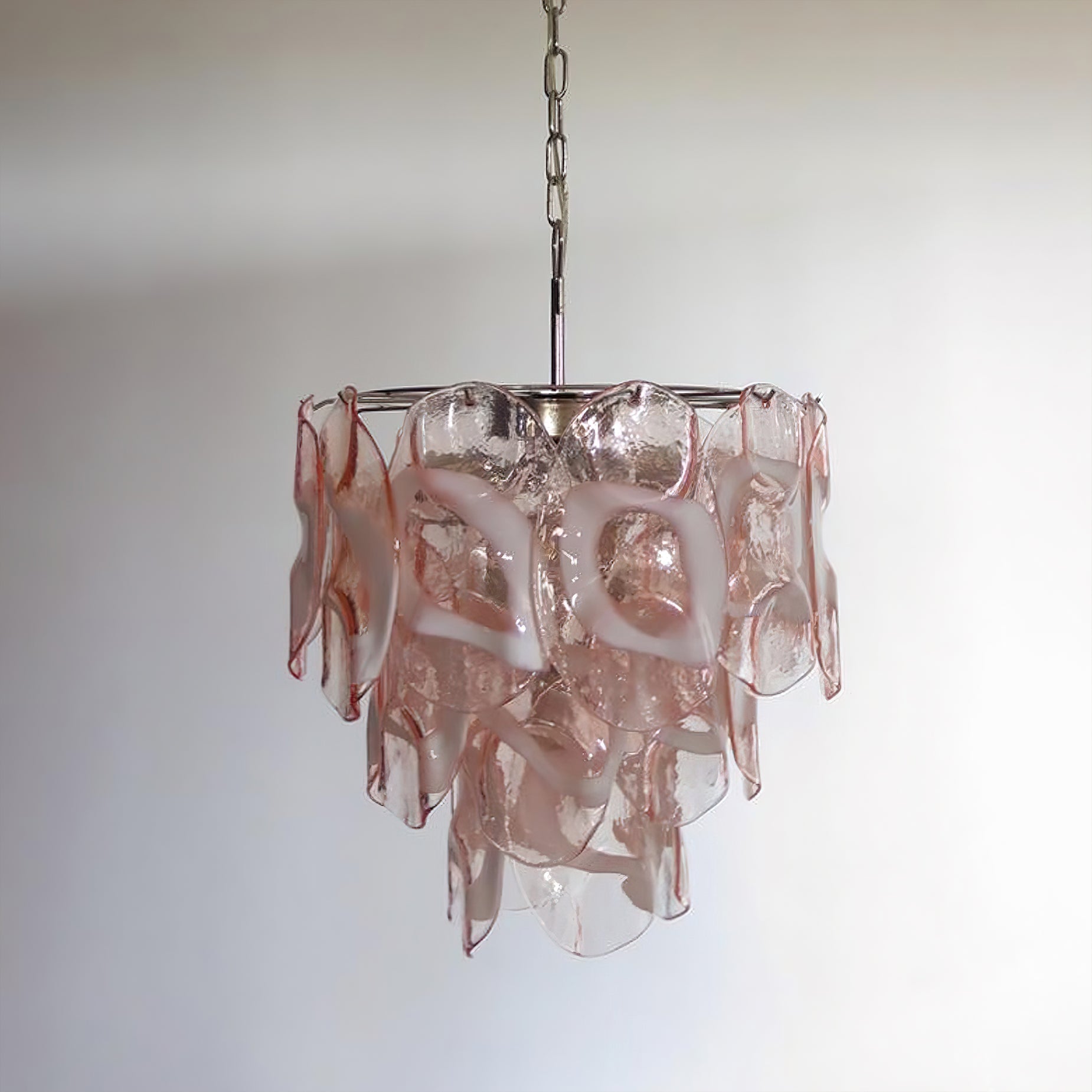 Rosalind Blush Crystal Pendant Light