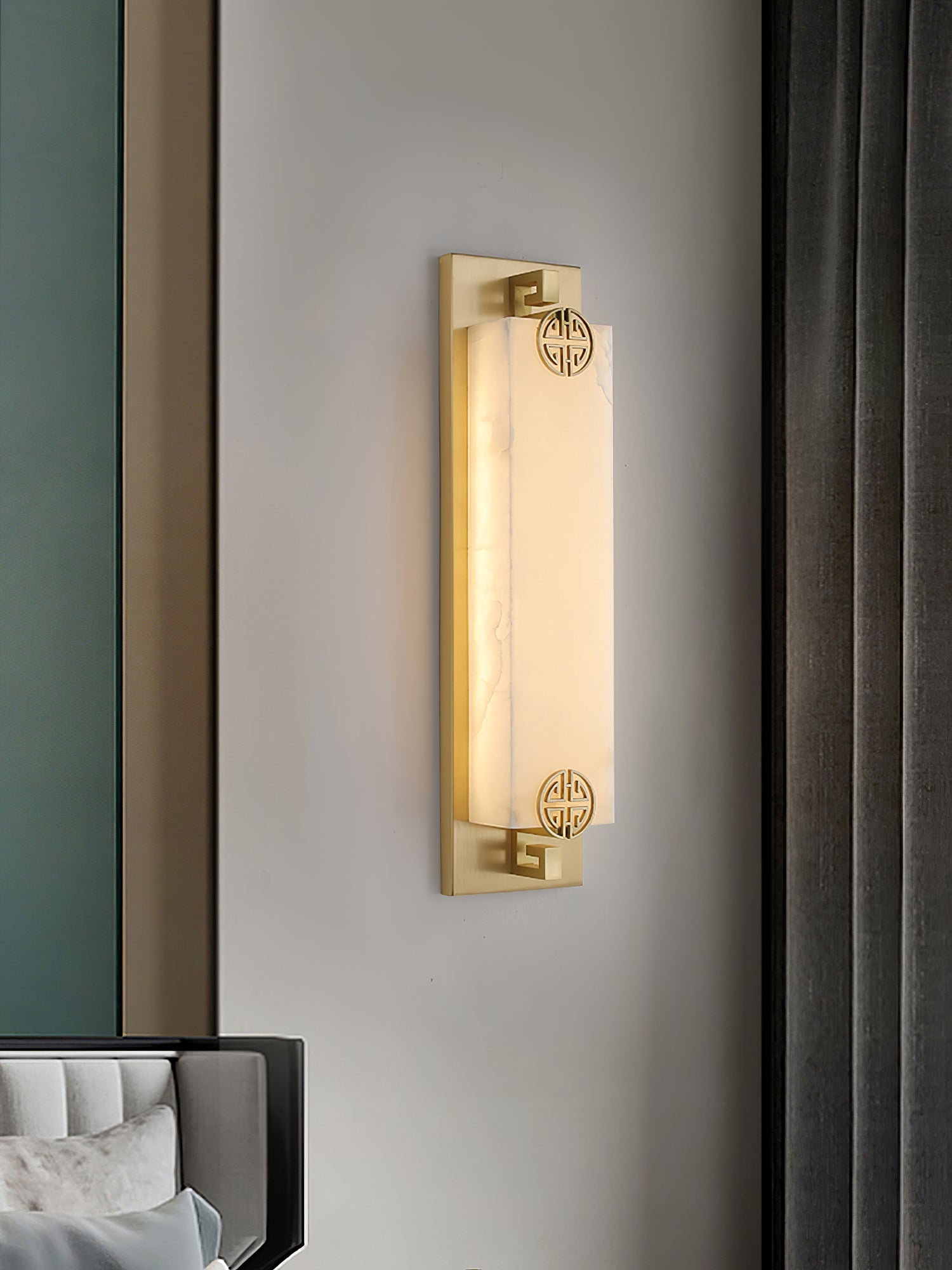 RAVENSCROFT IVORY GLOW WALL SCONCE