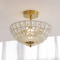 WINTHORPE CRYSTAL ORB CEILING LANTERN