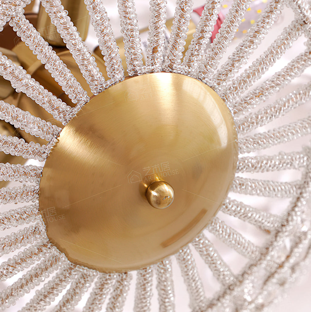 WINTHORPE CRYSTAL ORB CEILING LANTERN