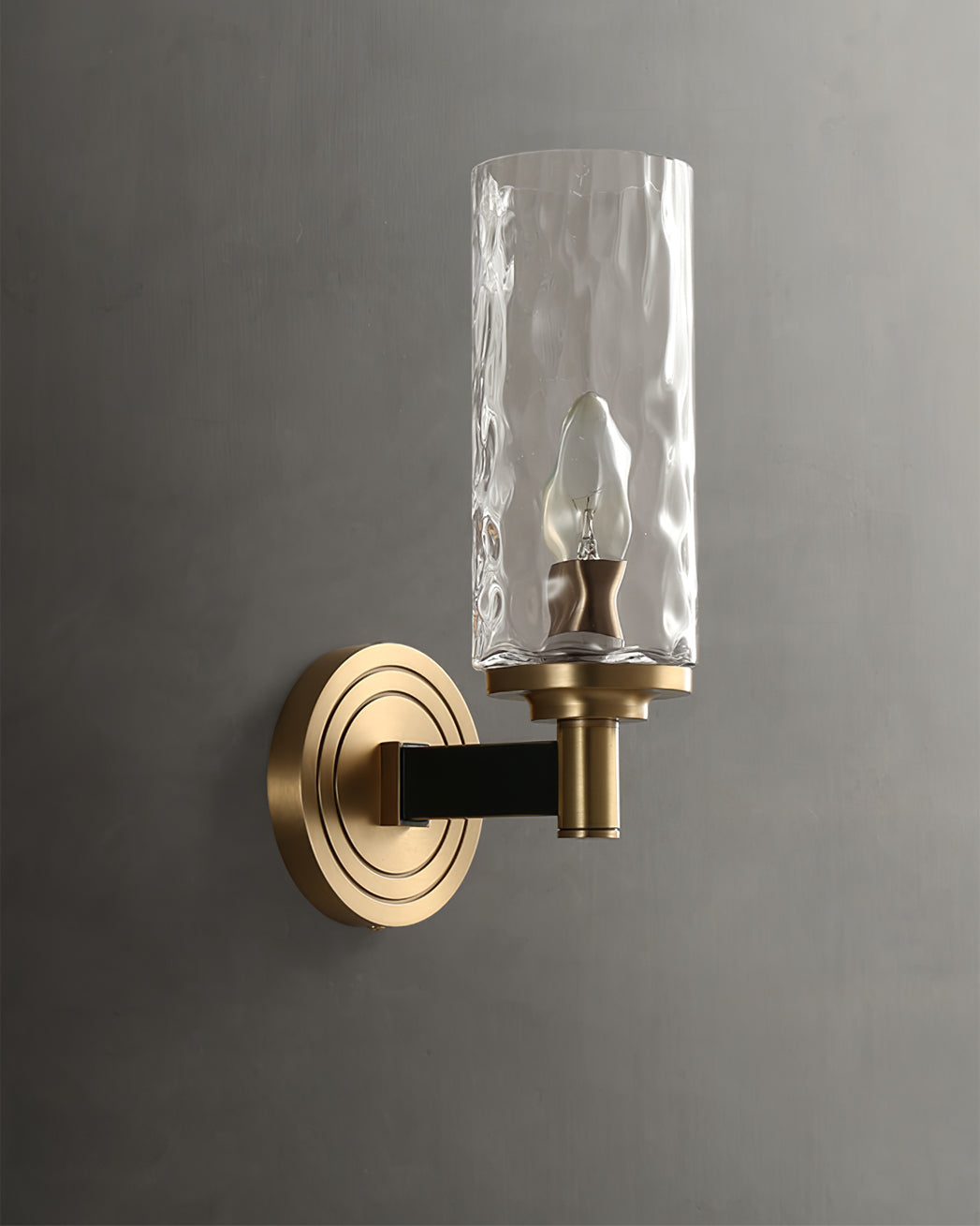 FENWICK VINTAGE BRASS WALL SCONCE