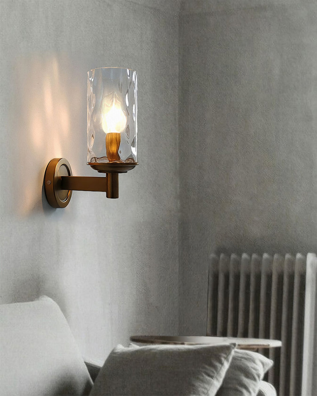 FENWICK VINTAGE BRASS WALL SCONCE