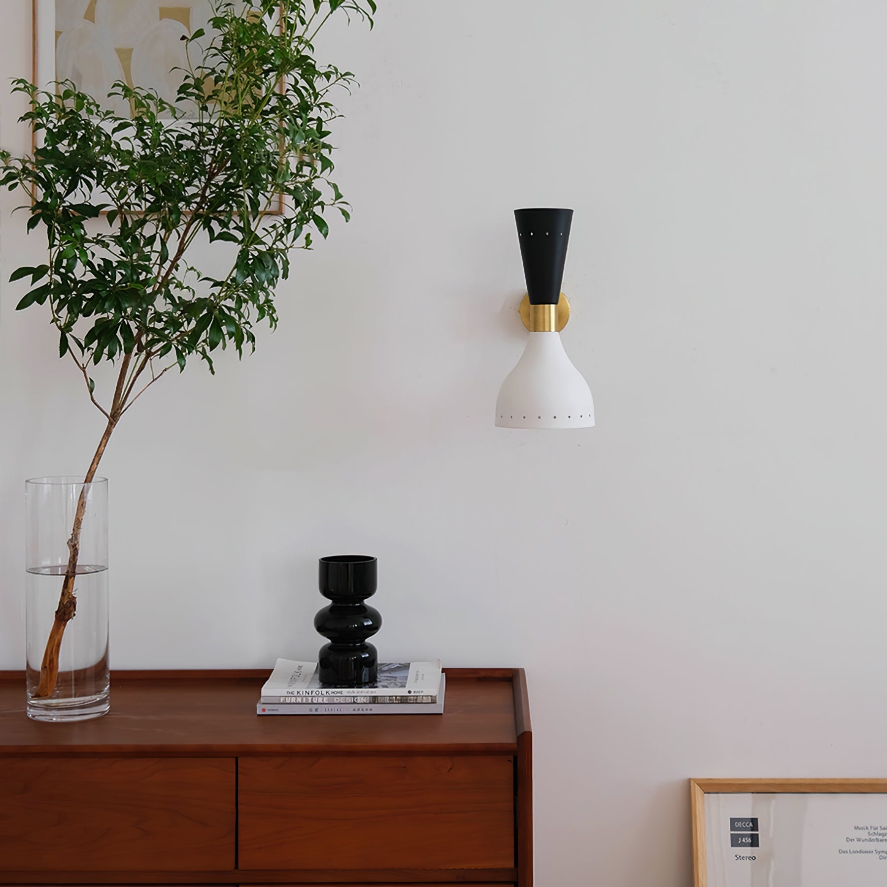 RAVENWOOD TAPERED TUBULAR WALL SCONCE