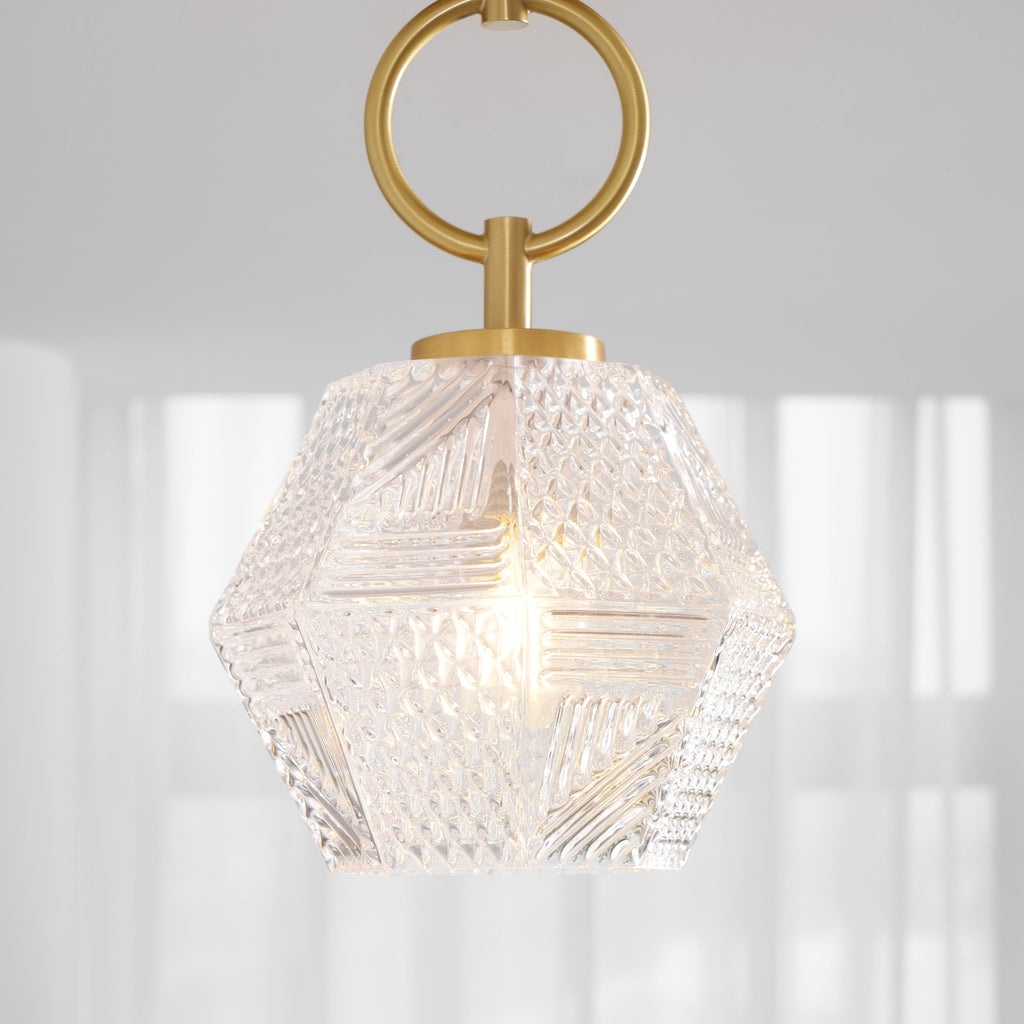 CHARLESTON DIAMOND GEOMETRIC CEILING LANTERN