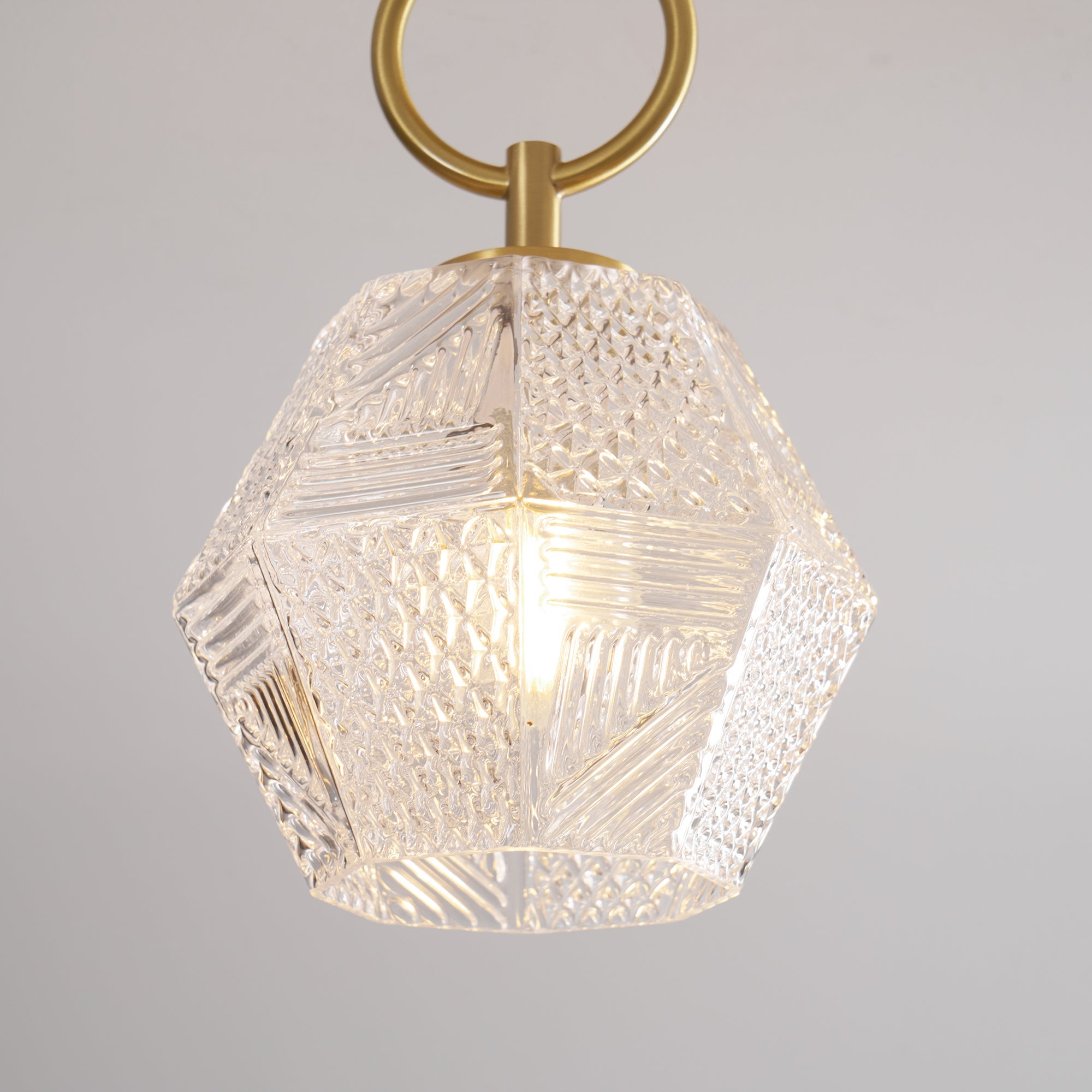 CHARLESTON DIAMOND GEOMETRIC CEILING LANTERN