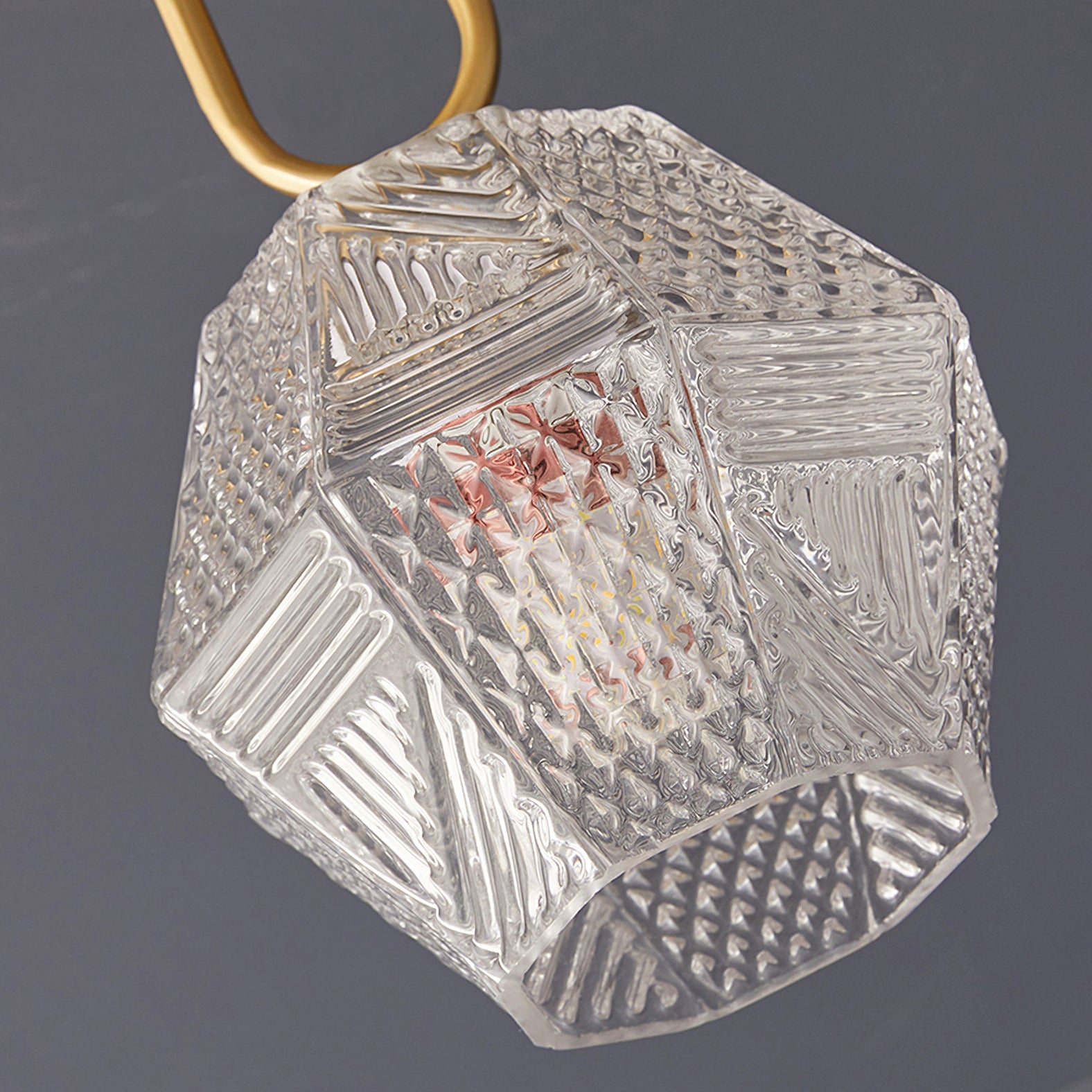 CHARLESTON DIAMOND GEOMETRIC CEILING LANTERN