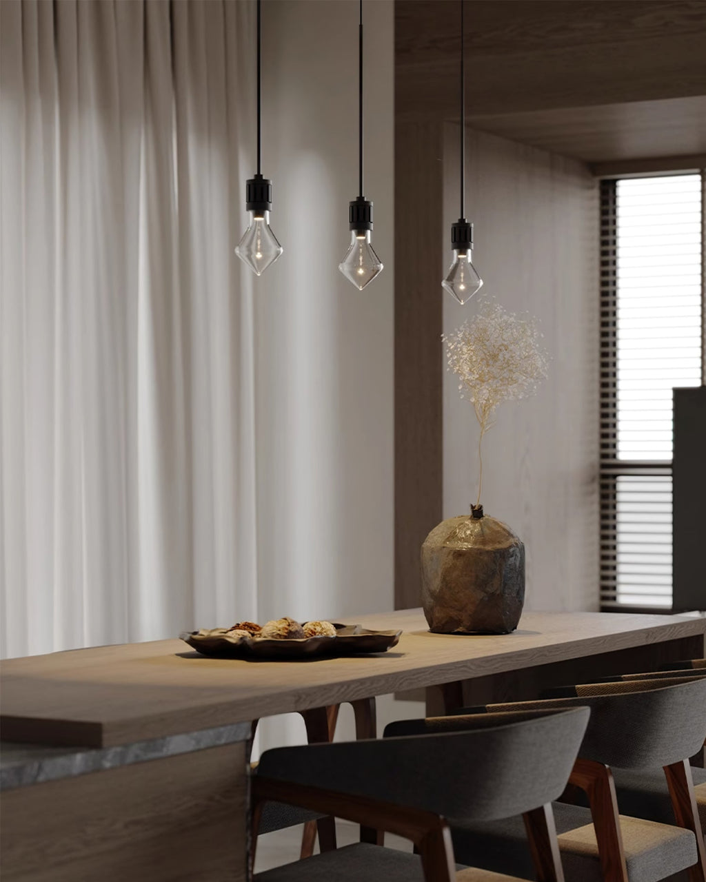 WINDSOR CRYSTAL DROPLET HANGING LIGHT