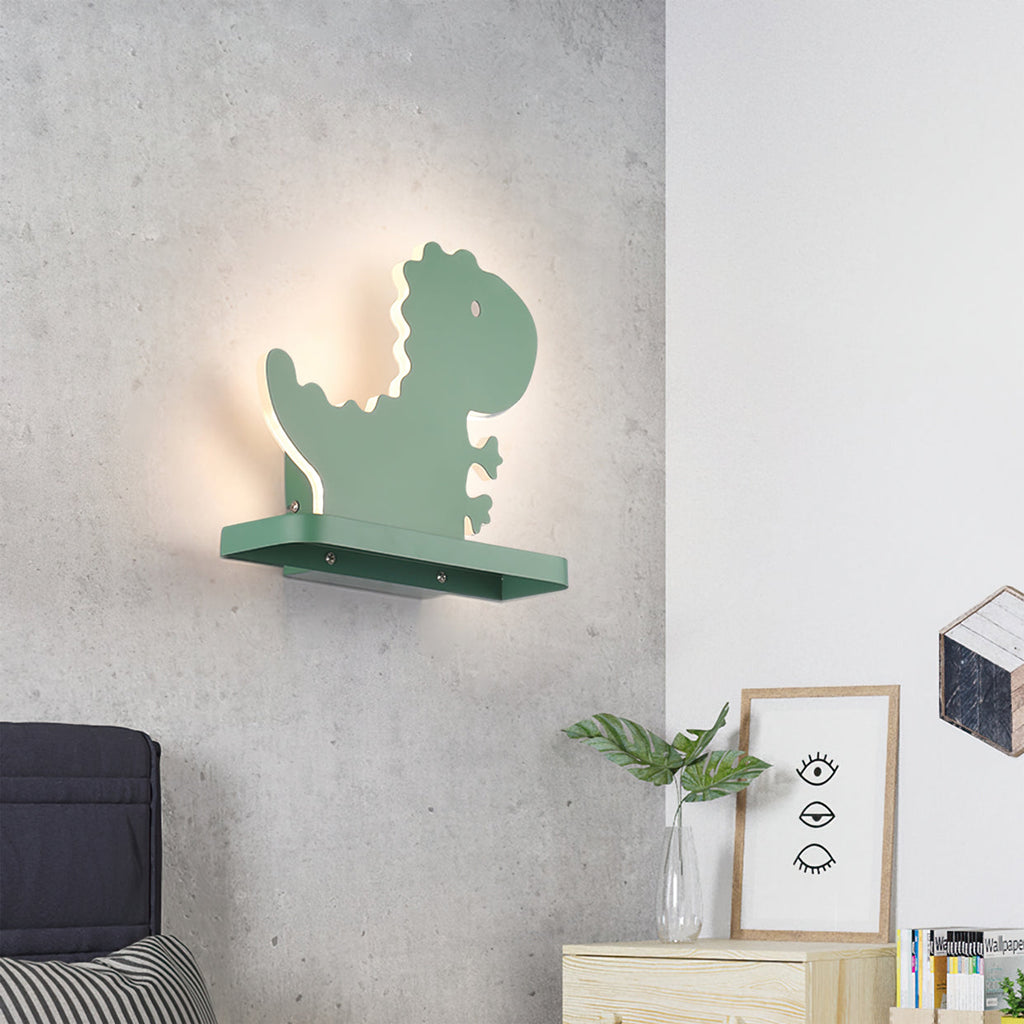 TRICERATOPS ILLUMINATED NURSERY SCONCE