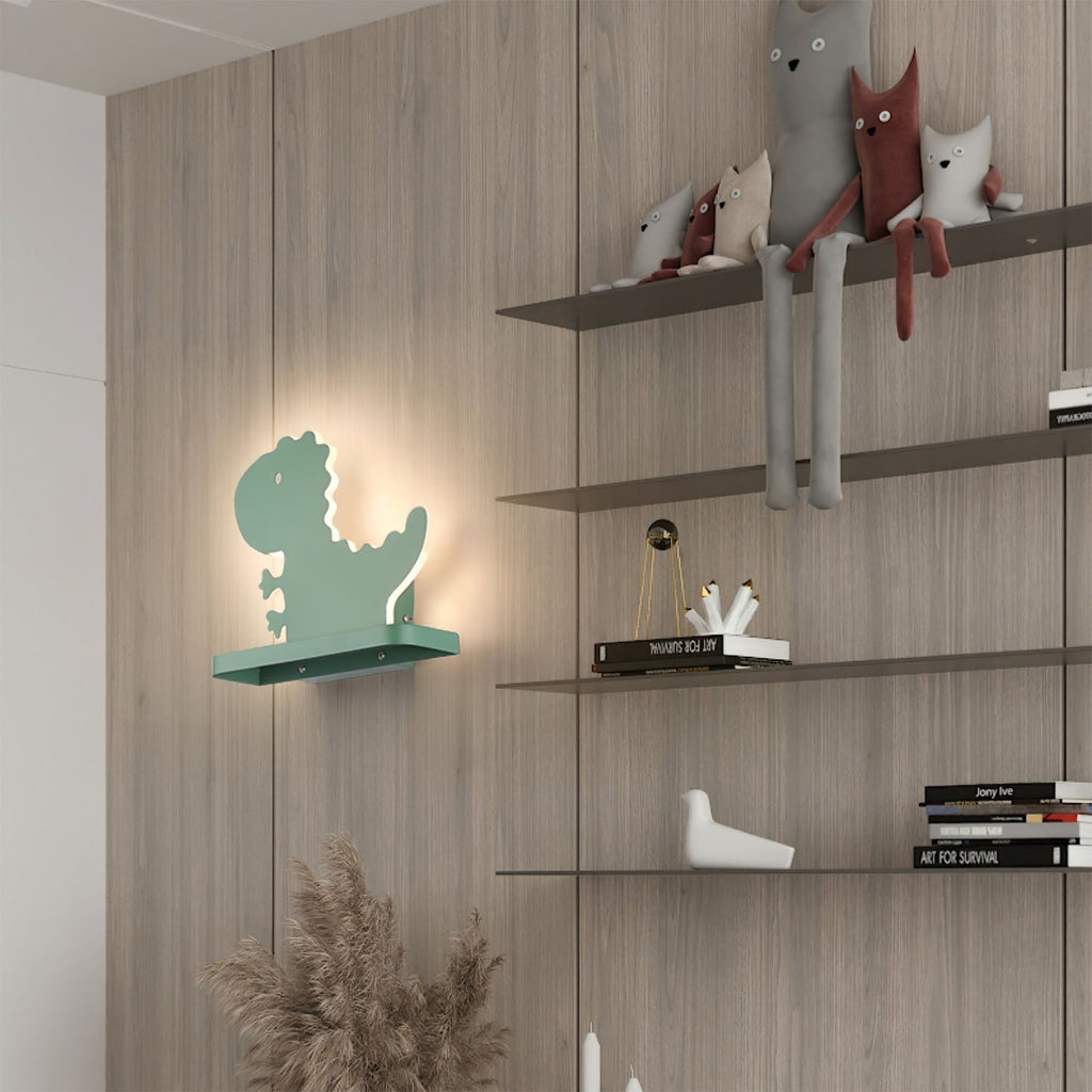 TRICERATOPS ILLUMINATED NURSERY SCONCE