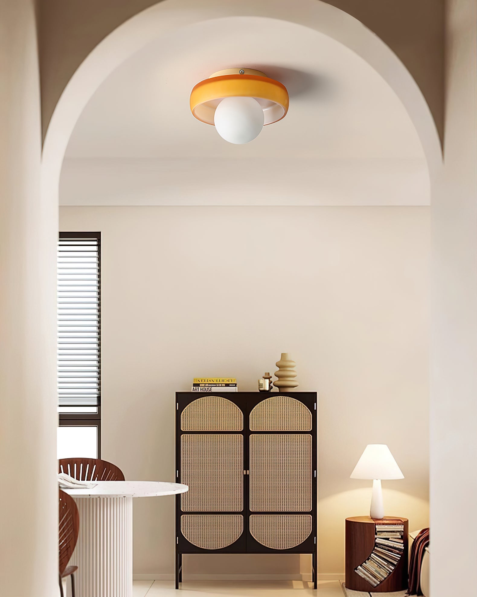 WINTHORPE LUMINOUS DISC CEILING FIXTURE