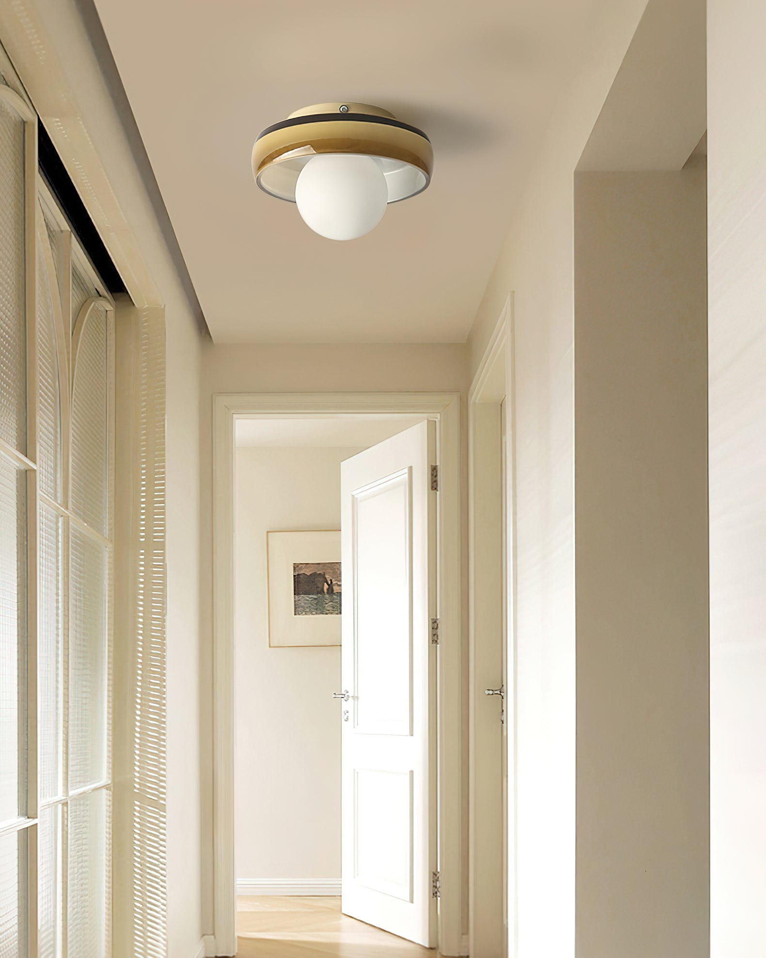 WINTHORPE LUMINOUS DISC CEILING FIXTURE